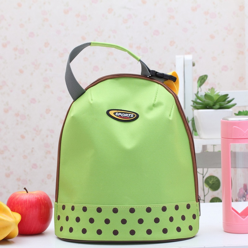 1 pièces Portable refroidisseur fourre-tout isolé toile sac à déjeuner thermique alimentaire pique-nique Bento sacs à déjeuner boîte sacs à usage spécial