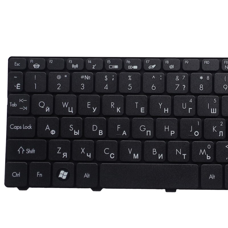 RU russian laptop Keyboard for Acer Packard Bell Dot SPT 723 SE SE2 SE3 SC PAV80 black white Notebook Replacement