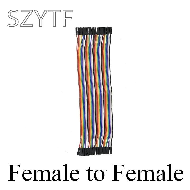 Dupont Line 10/20/30/40CM 40Pin Male to Male + Male to Female and Female to Female Jumper Wire Dupont Cable for Arduino DIY KIT