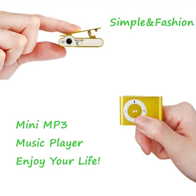 Music Player Mobile Sport Player Flash Drive For Windows 2000/XP Colorful Slim MP3 USB 2.0 3.5mm Rechargeable TF Card Reader