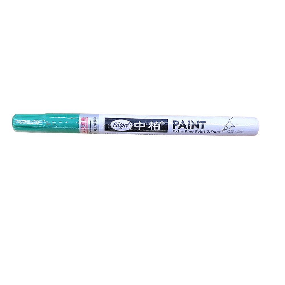 Car Mending Fill Paint Pen Tool Applicator Waterproof Touch Up Car Paint Repair Coat Painting Scratch Clear Remover: Green
