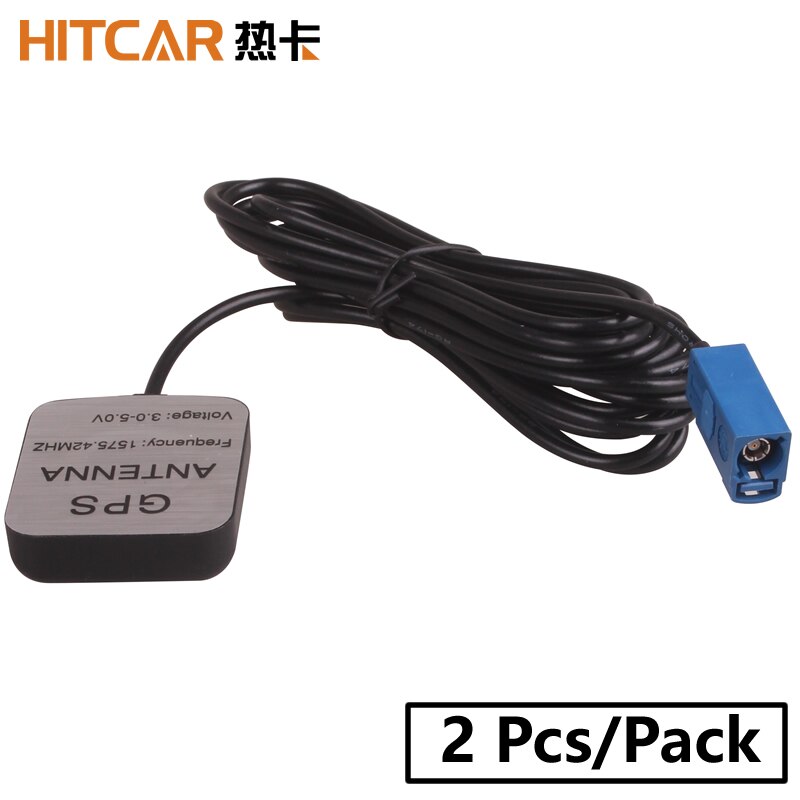 Fakra stik han gps aktiv antenne antenne stik stik kabel til bil dash dvd gps hovedenhed stereoer 2 stk/pak