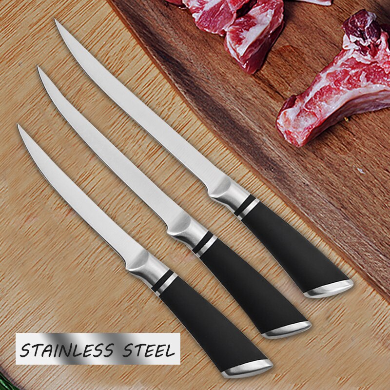 Couteau à désosser à lame tranchante couteau de cuisine en acier à haute teneur en carbone pour le filage de poisson