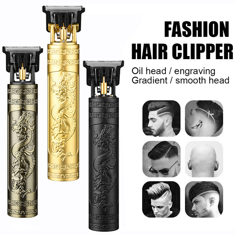 Jahrgang Haars ch neider Friseur Haars chneide maschine Herren Bart Rasierer Rasier maschine T9 elektrische Haars chneide maschine