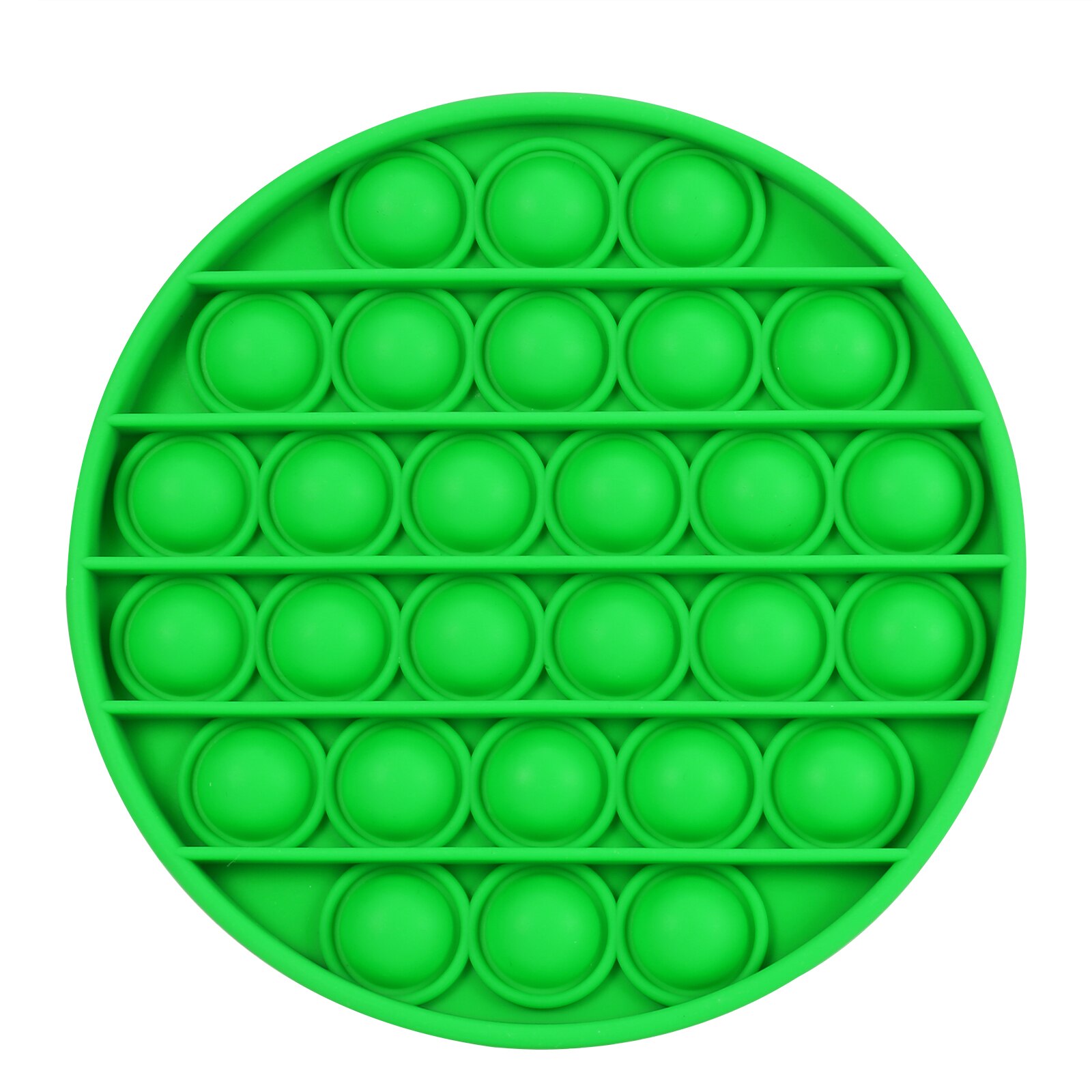 1x Push Pop Pop Bubble Sensory Fidget Toy Stress Relief Special Needs Silent Classroom EIG88: grass green