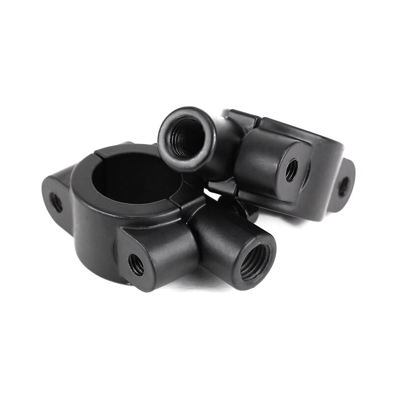 Paar Adapter Beugel Set Achteruitkijkspiegels 10Mm Schroeven Op Stuur Motorfietsen En Scooters