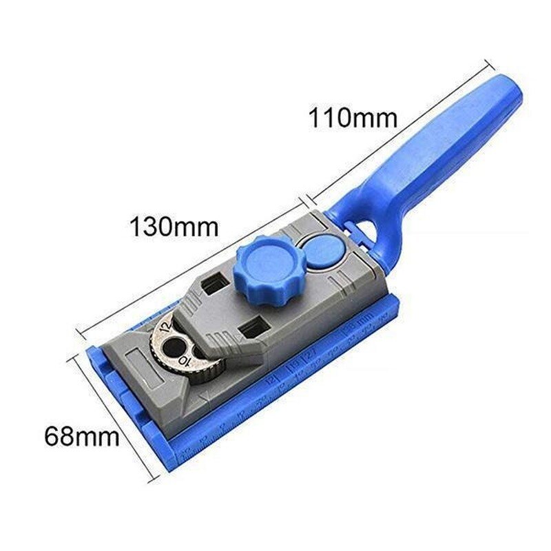 2 In 1 Pocket Hole Jig Pin Jig Woodworking Positioner Pin Jig Drilling Guide Woodworking Accessories