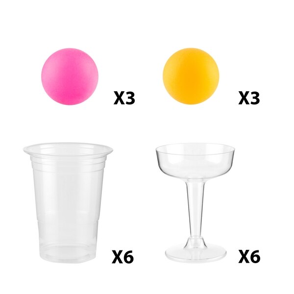 Vaardigheden Game Party Pong 18 Stuks