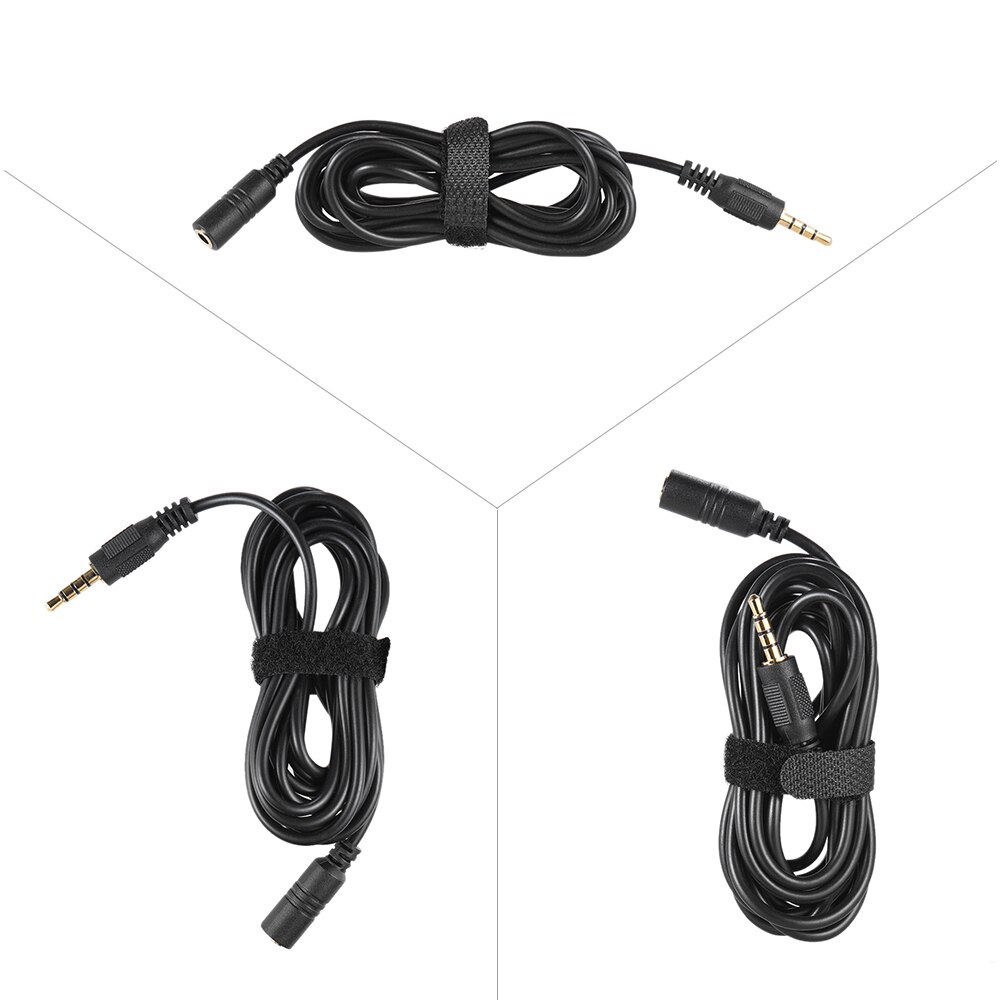 2m Extension Cable for Cellphone Smartphone Mic Microphone Female 3.5mm to Male 3.5mm