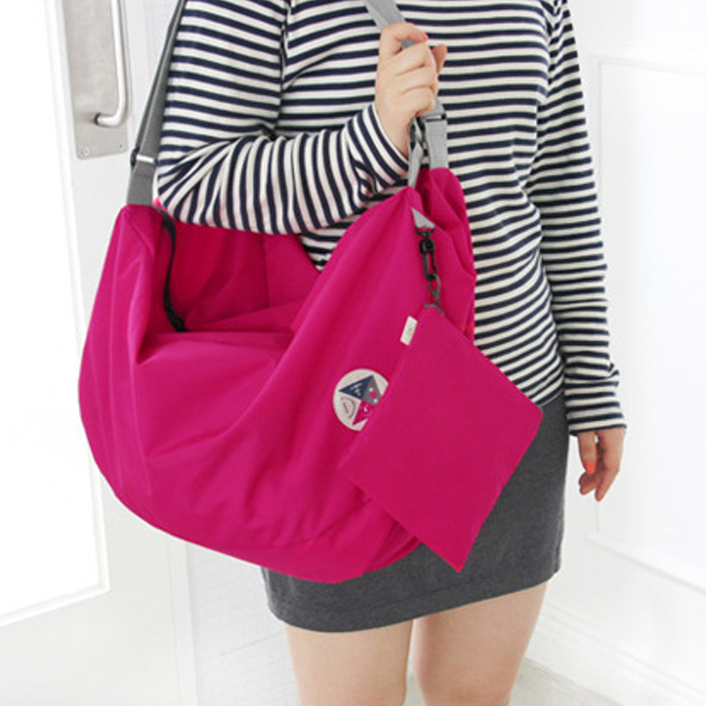 Schulter Tasche Rucksack 2 IN 1 Große Kapazität Klapp Rucksäcke Frauen Reisen Taschen Gepäck Taschen Casual Student Schule Tasche