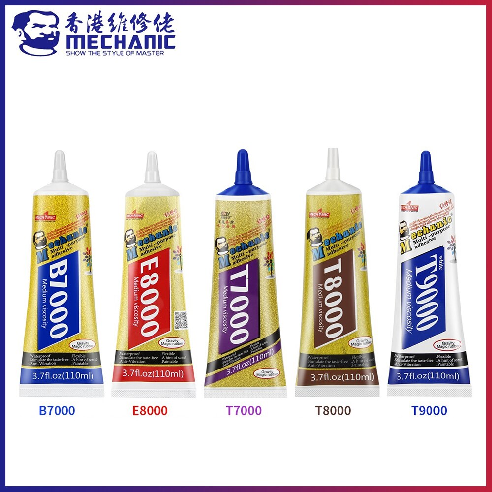 Mecánico 110ml B7000 pegamento multiusos resina epoxi adhesivo líquido reparación teléfono celular artesanía vidrio LCD pantalla táctil Super pegamento