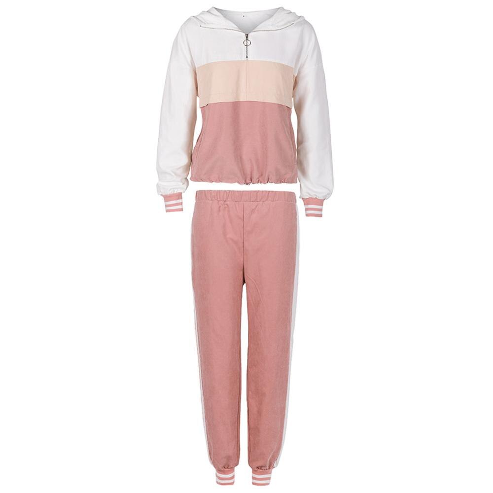 Vêtements de Sport pour femme, ensemble de survêtement à manches longues, décontracté, tenue de Sport, pièces/ensembles