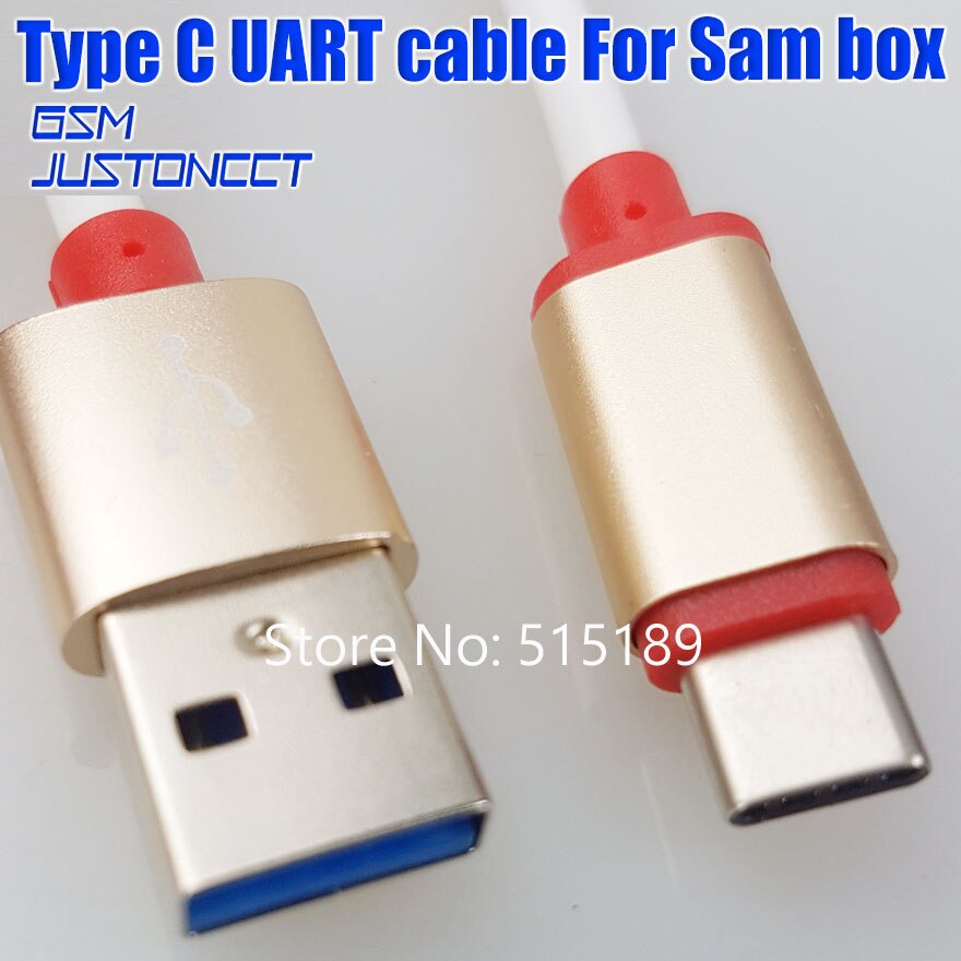 plus récent 100% Original type-c câble UART câble pour et SAM PRO boîte et SAM boîte pour samsung S8,