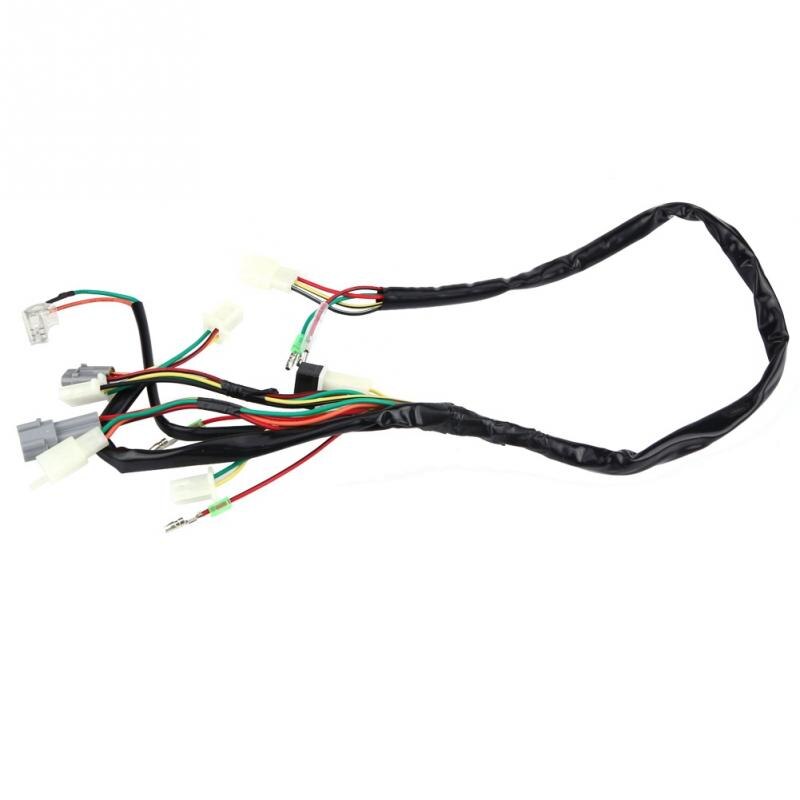 Motorcycle Replacement Wire Wiring Harness Assembly for Yamaha PW50 Car-styling Wire Harness Motor Accessories car wires