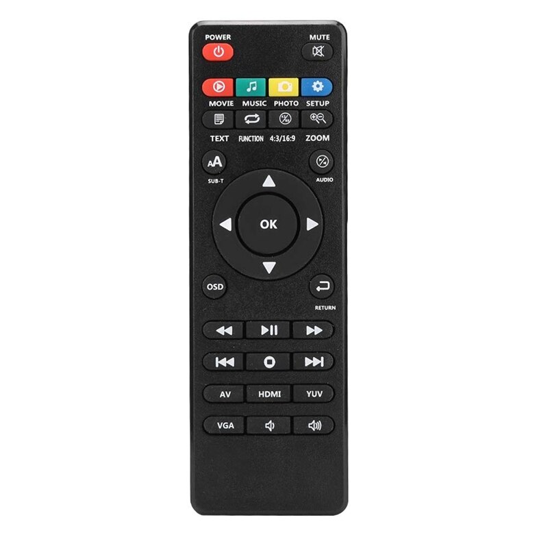Mini Media Player - 2.5" Screen - Full HD 1080P - HDMI/VGA/AV/USB/SD/MMC - Built-in Speaker