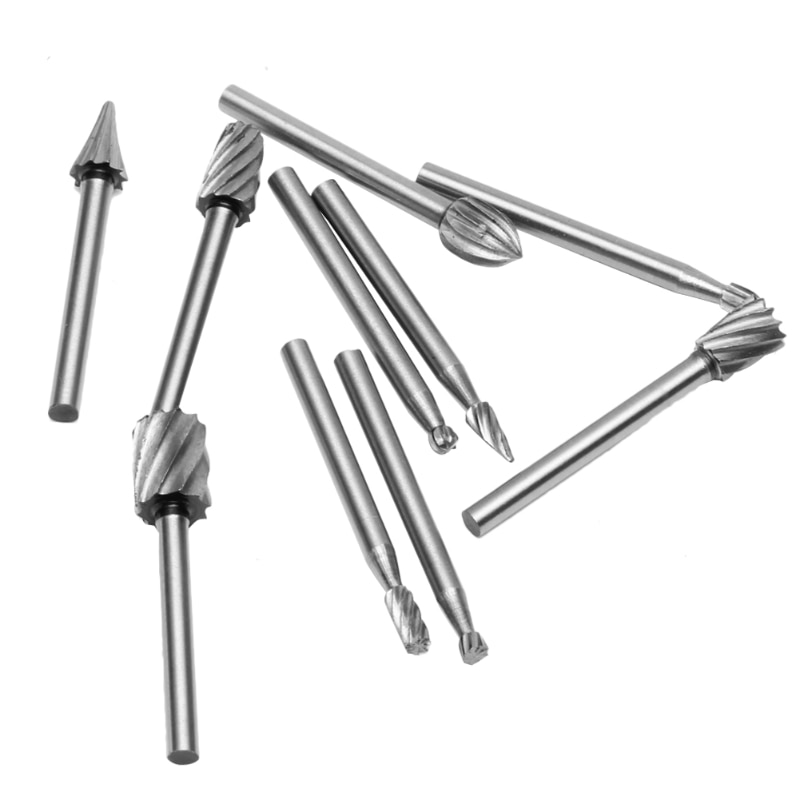 10 sztuk pilnikarka szlifowanie elektryczne polerowanie głowy frez grawerski narzędzie robić drewna