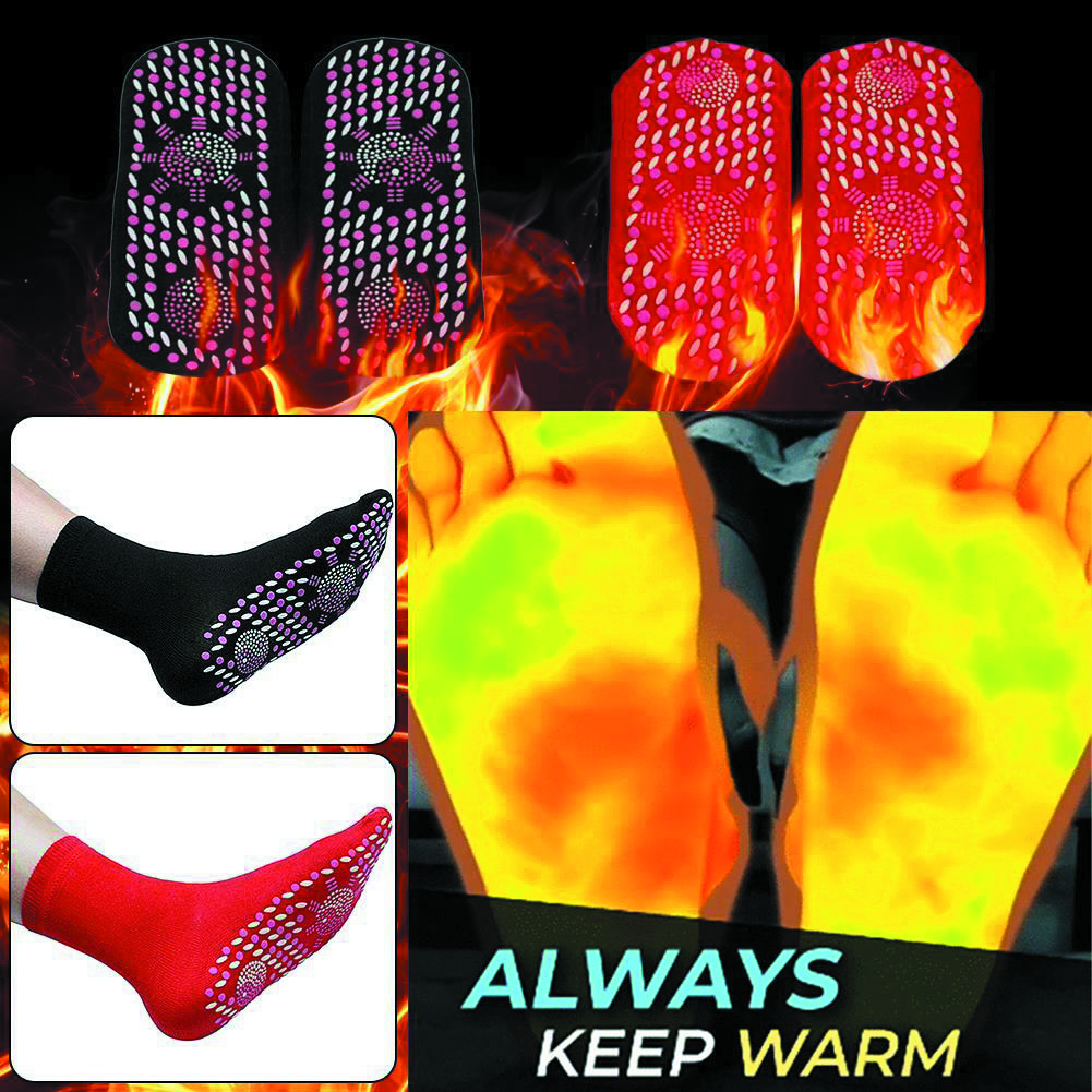 1 paar Männer Frauen Magnetische Therapie Selbst Heizung magnetisch Socken Bequem Und Atmungsaktiv Winter Ski Fitness Thermische Sport Socken