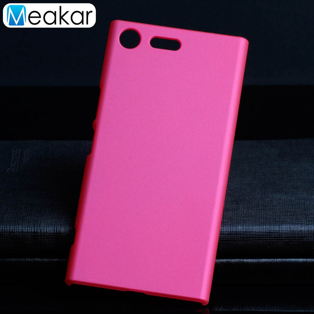 Coque Cover 5.5For Sony Xperia Xz Premium Case For Sony Xperia Xz Premium Dual Xzp G8141 G8142 Phone Back Coque Cover Case: Rose Red