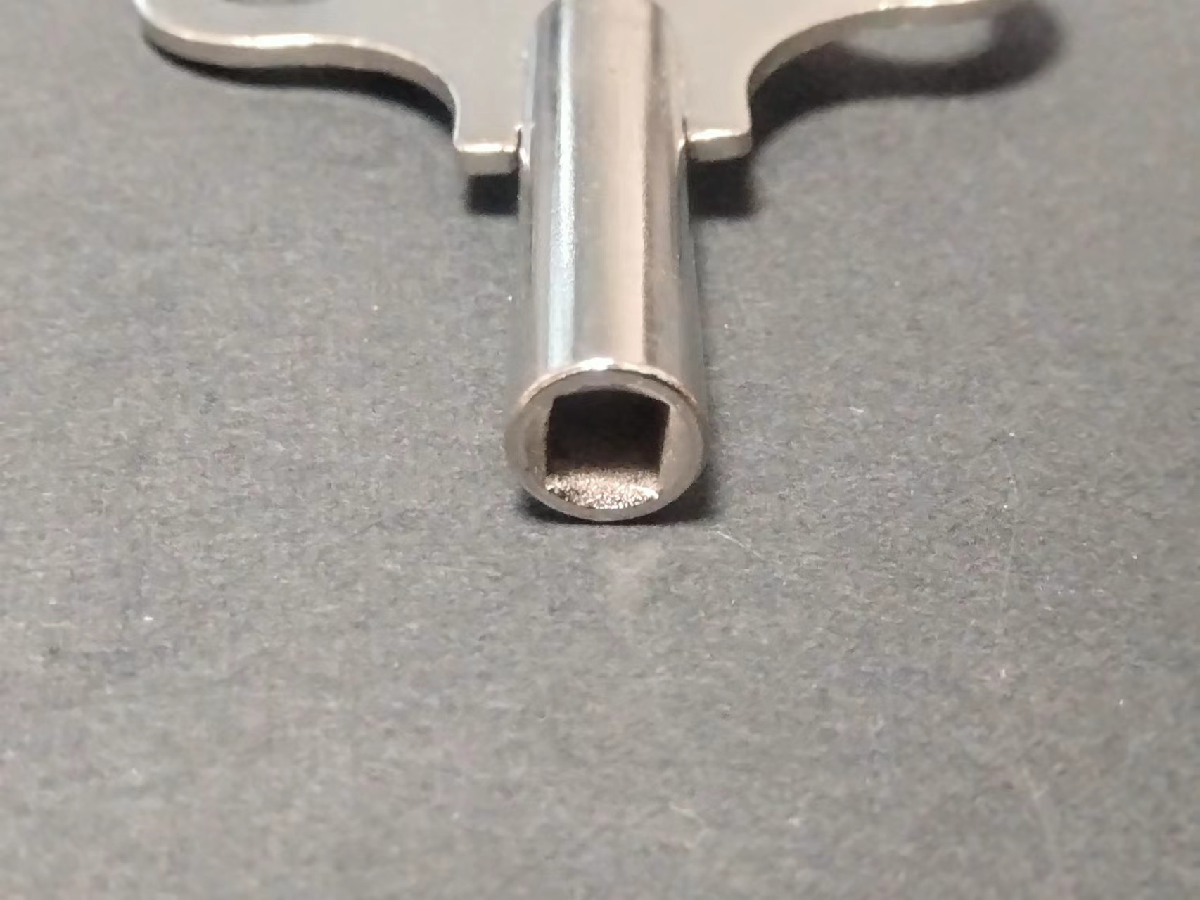 T2475 Roestvrij Staal Gevleugelde Type Tool Slinger Klok Kronkelende Sleutel 4.4mm Grootvader Klok Winder