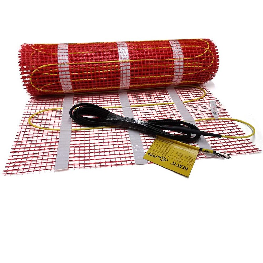 Electric Radiant Warmmat Self-adhesive Floor Heat Heating Mat 1 - 10 m2 The Ceramic Tile Wooden Floor Heating System 150W/m2