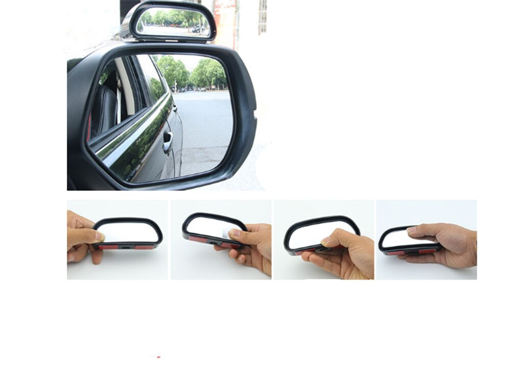 Car shape HD reversing auxiliary rear view blind spot mirror for Toyota FJ Cruiser RAV4 CROWN REIZ PRIUS COROLLA