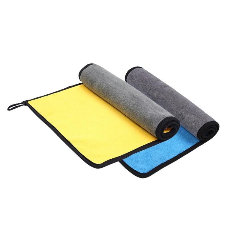 1Pc Microfiber Auto Wassen Handdoek Zachte Superabsorberende Wassen Schoonmaakdoekje 30*30Cm Of 60*30Cm auto Wassen Onderhoud Gereedschap