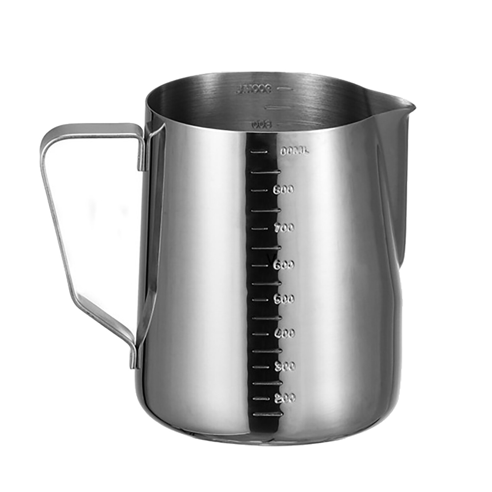 350/600/1000ML Stainless Steel DIY Coffee Jug Milk Frothing Craft Pitcher Cup Jugs