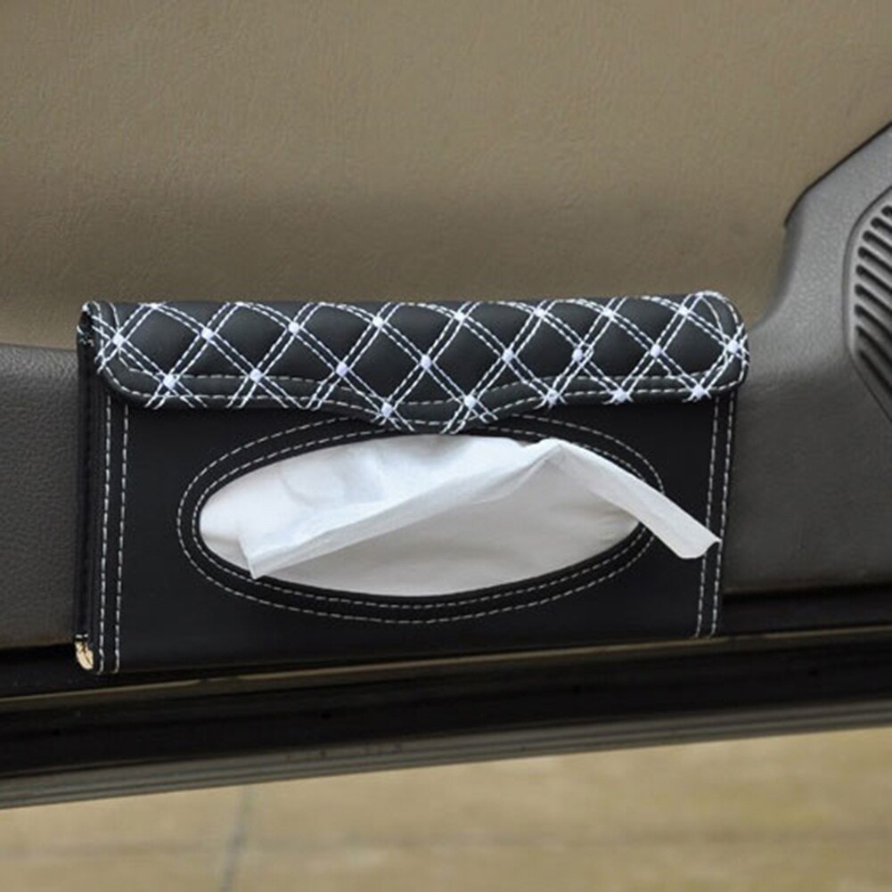 parasol para coche montaje de caja del tejido de papel servilleta de papel estuche protector