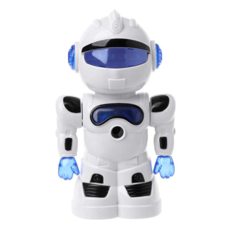 Sacapuntas Manual con de dibujo animado de Robot bonito para niños, estudiantes, estudiantes y estudiantes: Blue