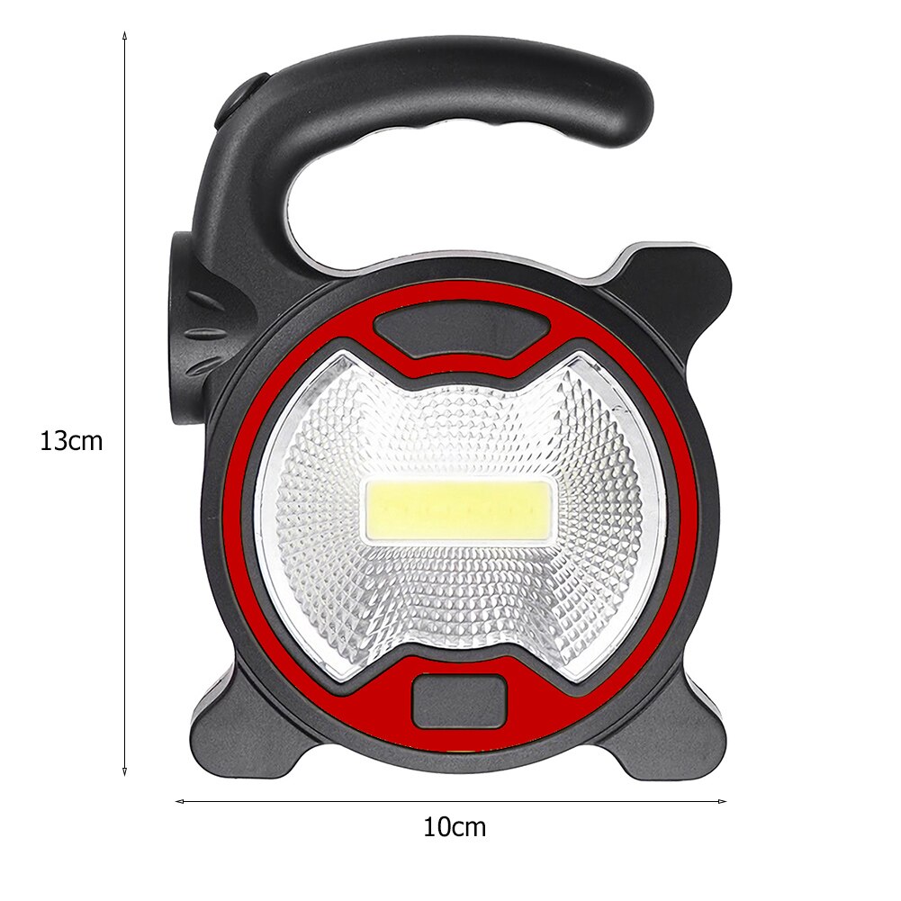 COB LED High Power Work Light Portable Waterproof Garden Lawn Camping Lamp Support