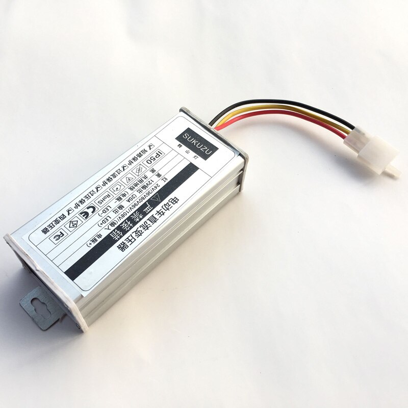 250 W 20A Auto Elektrische fiets 108 V 96 V 80 V 72 V 64 V 60 V 48 V 36 V 24 V naar 12 V spanning down DC Power converter buck regulator adapor