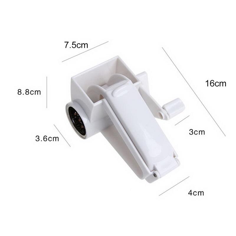 1pc tarka robić sera ręczna korba ręczna rozdrabniacz robić sera ze stali nierdzewnej tarka robić warzyw tarka robić owoców narzędzia kuchenne przyrząd kuchenny