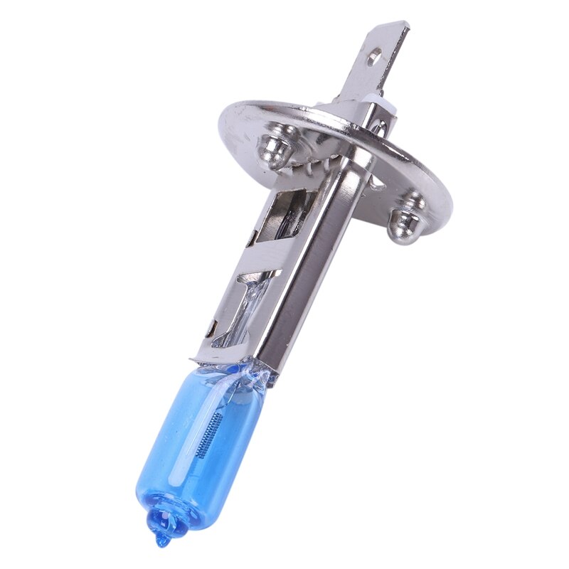 2Pcs 55W H1 White Halogen High Beam Headlight Bulb