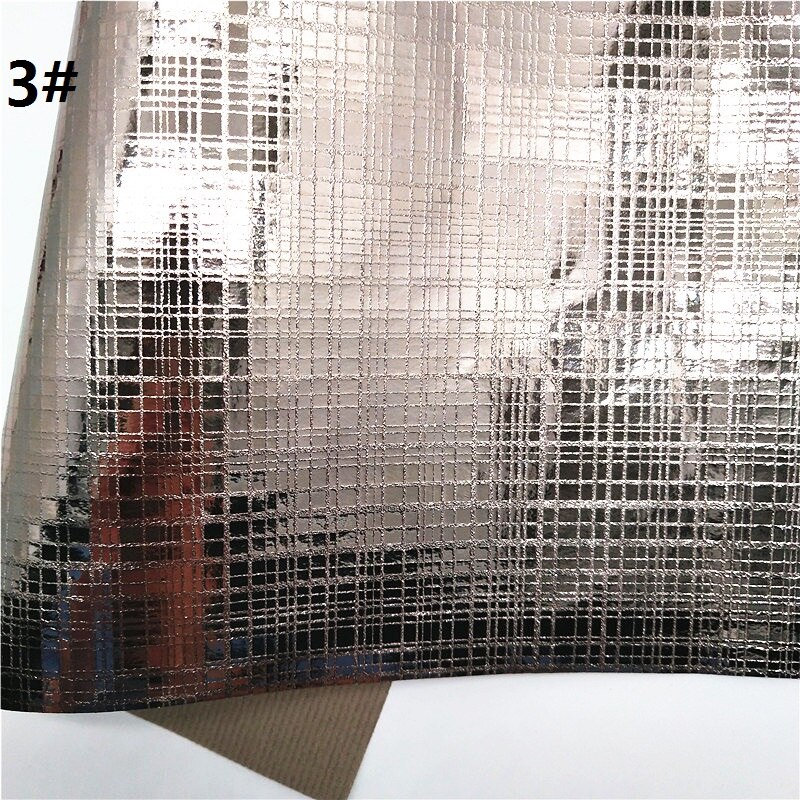 1PC 21X29CM Metallic Faux Leer Stof, Synthetisch Leer Stof Lakens, PU Leer Voor Maken Bows LEOsyntheticoDIY T296: 3
