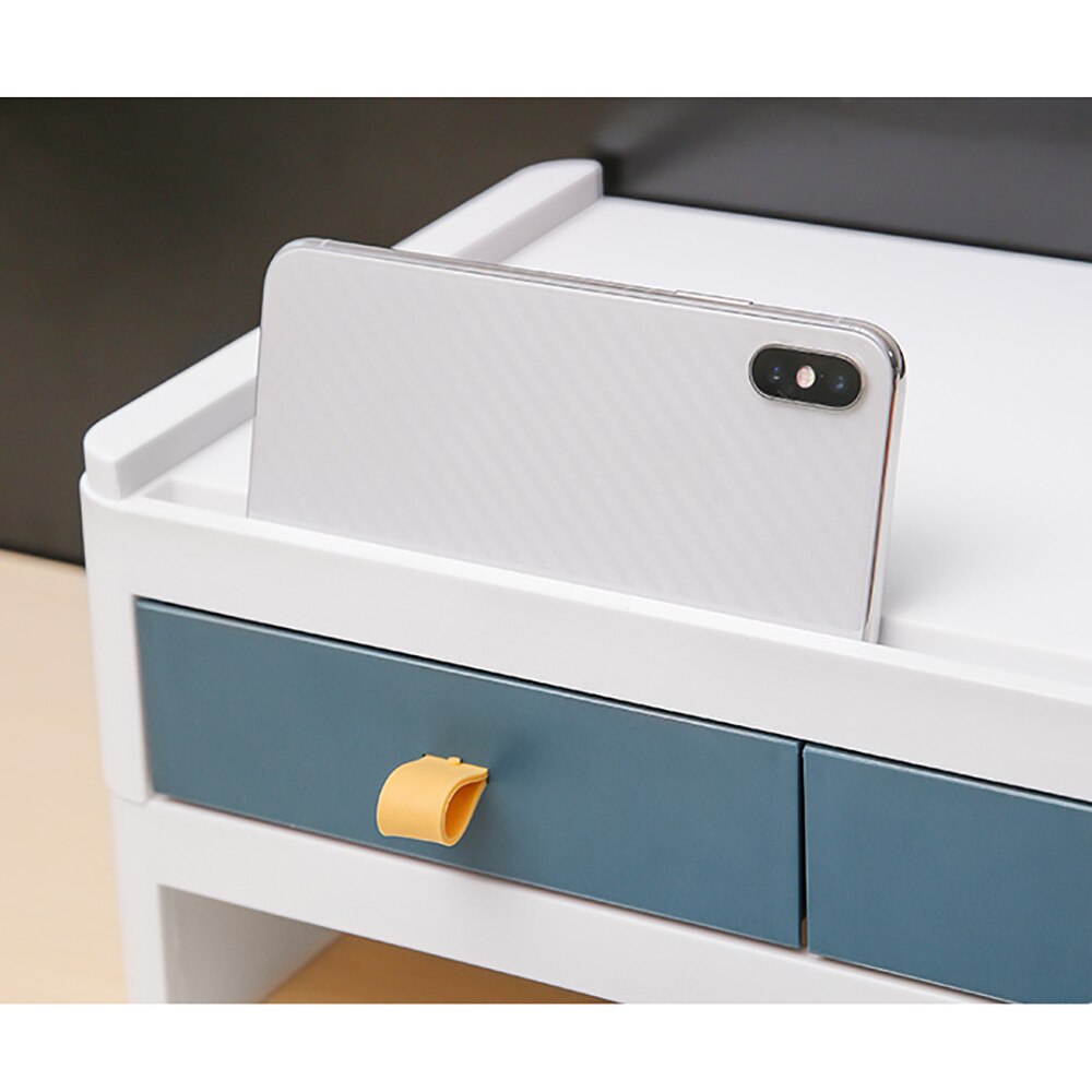 Multi-function Laptop Monitor Stand Keyboard Lockers Pencil-Case Stationery Books Various Bookshelves Storage Office Supplies