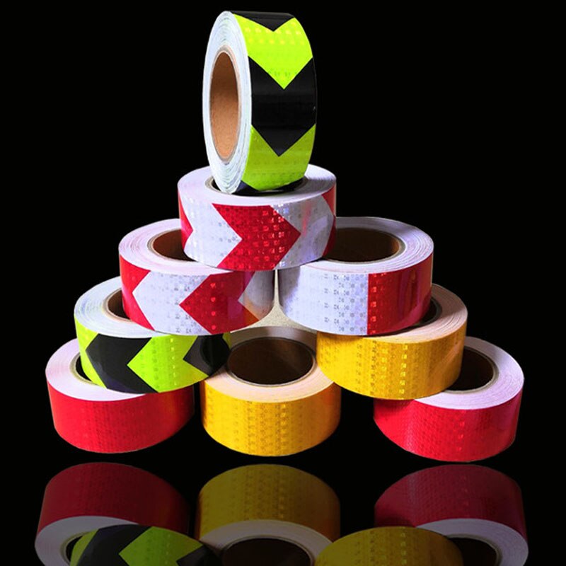 Reflective safety warning tape reflective film traffic film warning luminous tape reflective striking