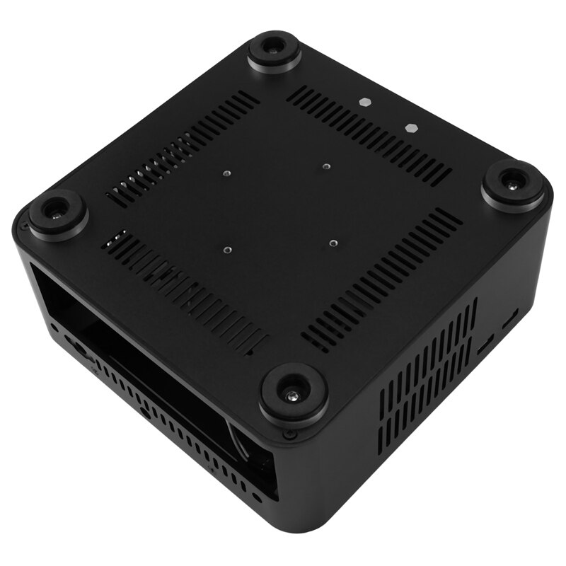 L80S Computer Cases Aluminum Chassis Desktop Mainframe With Usb 3.0 Port Hollow For Game Chassis Diy Mini Pc Itx Case