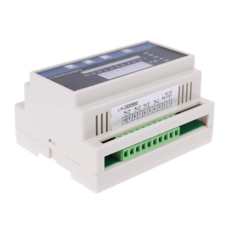 4-20mA DC Water Liquid Level Pressure Controller with 4-ways Relay DC24V Output R9JF
