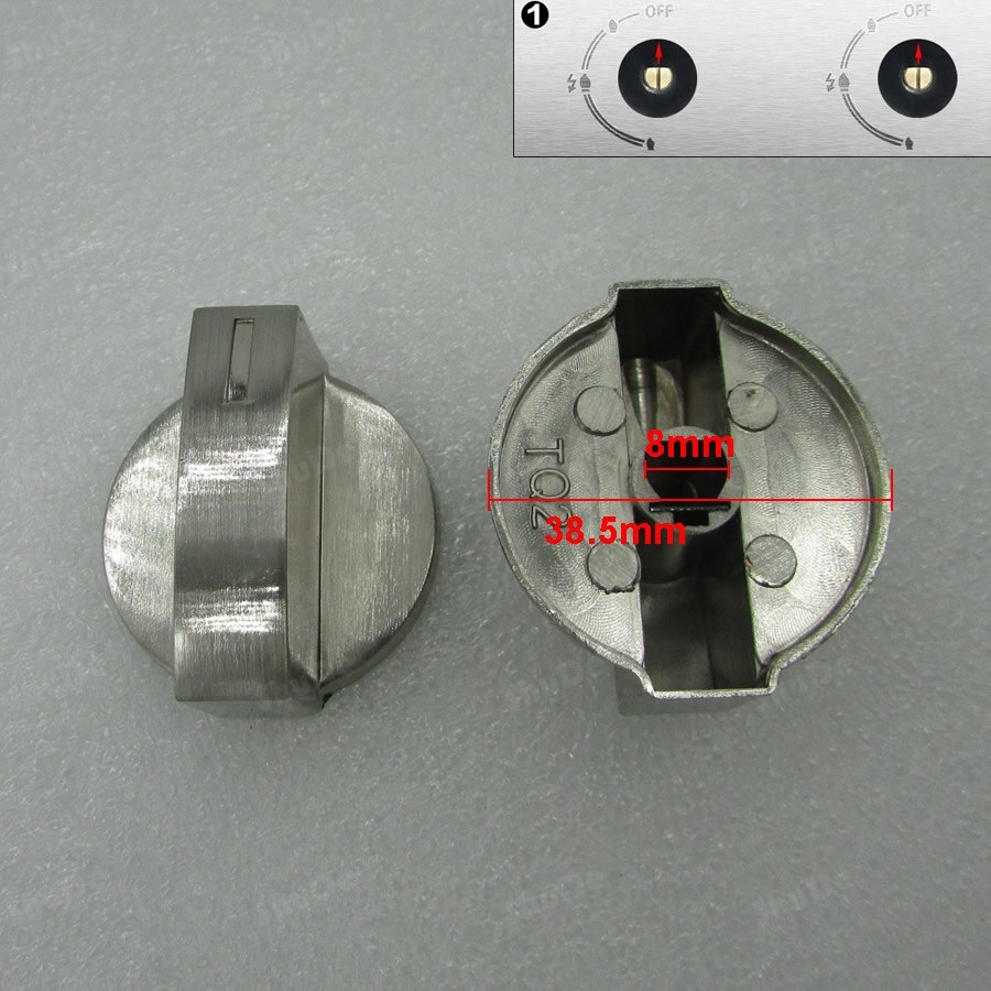 Haier cherry electrolux gasspis delar gasspis , gasspis omkopplarvred 8mm 4 st: 0 grader 8mm