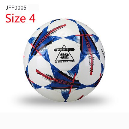 2020 partita di Pallone Da Calcio di Dimensioni Standard 4 Size 5 Pallone di Calcio DELL'UNITÀ di ELABORAZIONE e di Materiale PVC di Alta Qualità di Sport di calcio del Campionato palle di formazione: JFF0005 blue 4