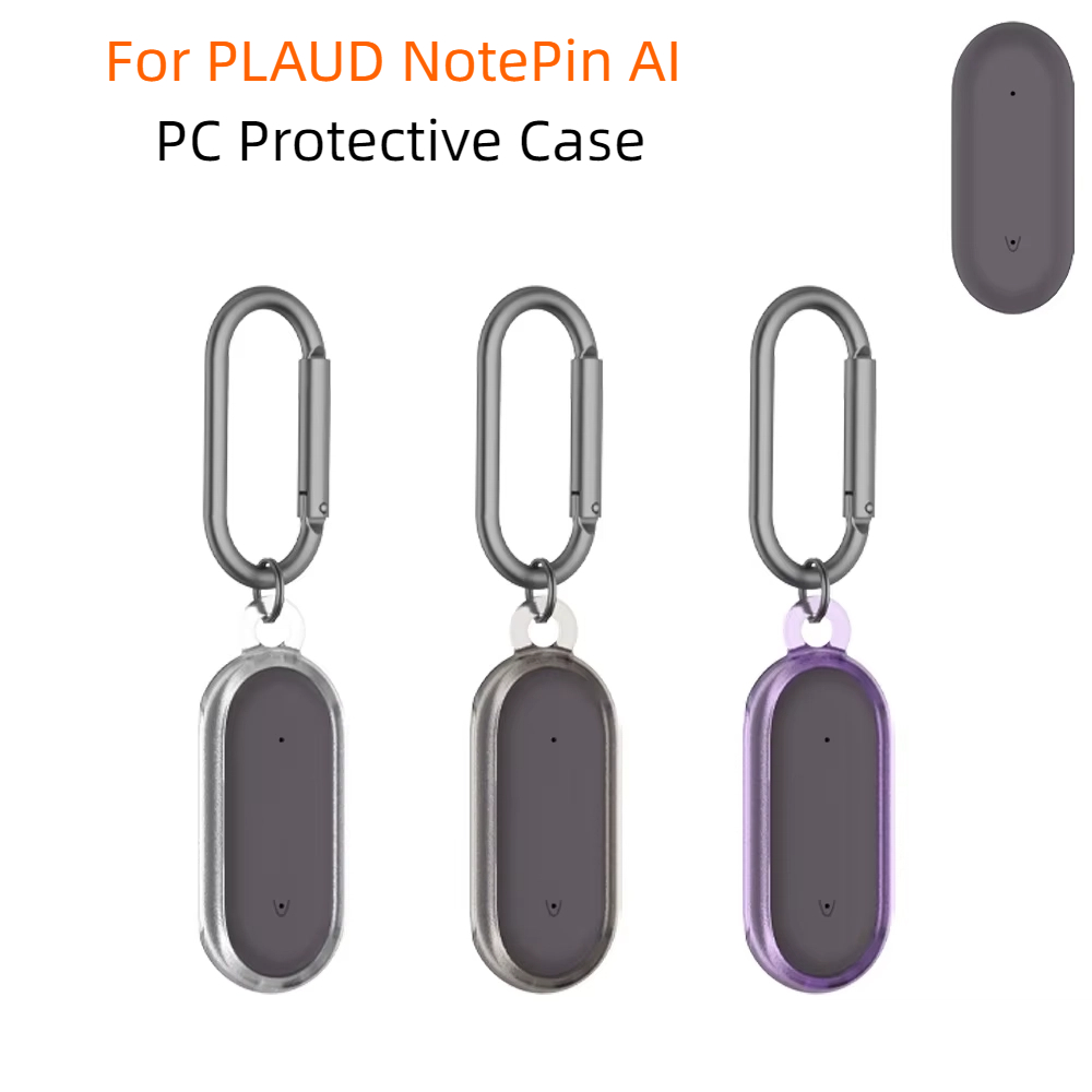 Voor plaud notepin ai pc beschermhoes valbestendige harde hoes transparante eenvoudige hoes zachte schaal