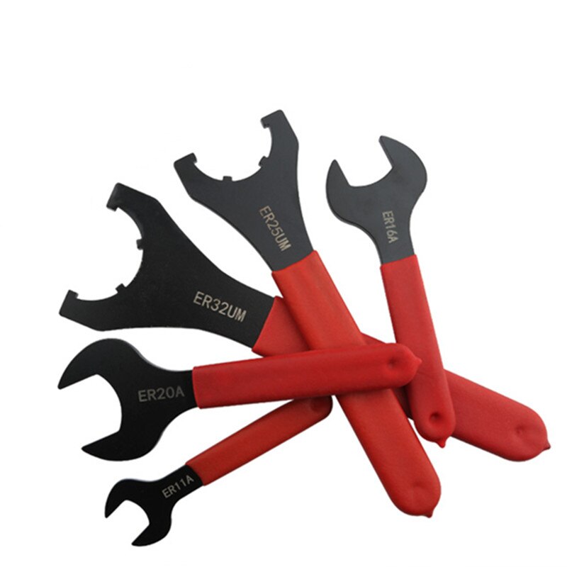 Mos Er Wrench Spantang Spanner Voor Spantang Noten ER8A ER11A ER16M ER20M ER25UM ER32UM ER40UM Cnc Draaibank Frezen wrench