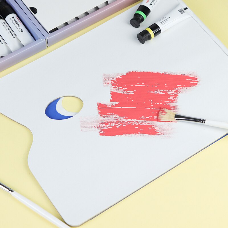 Kreative Aquarell Palette Papier Palette Öl Kunst Gouache Acryl Malerei Tablett Papier Palette Acuarelas Profesionales Paleta