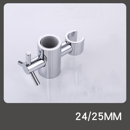 Shower Accessories Replacement Hand Held Shower Bracket for Slider Height &Angle Adjustable Sprayer Holder on Slide Bar: Dark Grey