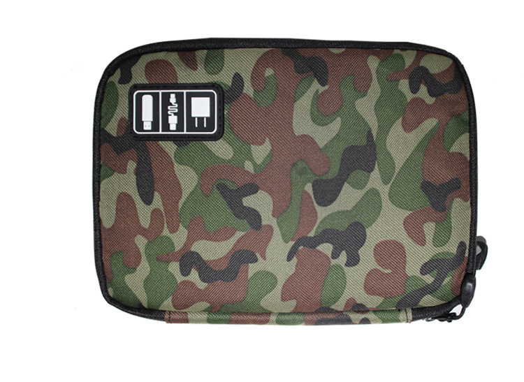 Gadget Cable Organizer Storage Bag Travel Electronic Accessories Storage Bag Case USB Charger Power Bank Holder Digitals Kit Bag: GRAY