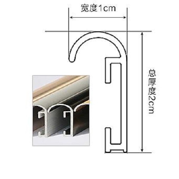 Aluminum alloy Photo Frame 16 inch Narrow side poster outer Frame A4 Picture Frame wall hanging A3 quadros decorativo