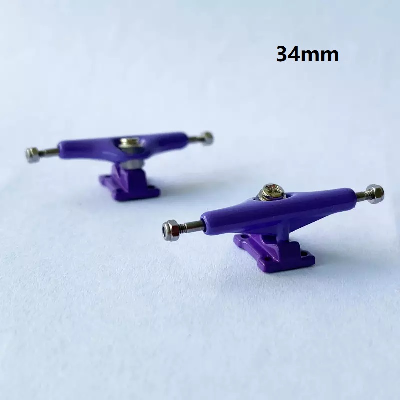 Fingerboard Truck 32mm 34mm Single Axle for Finger Skate Board Mini Skateboard Toys: Blue