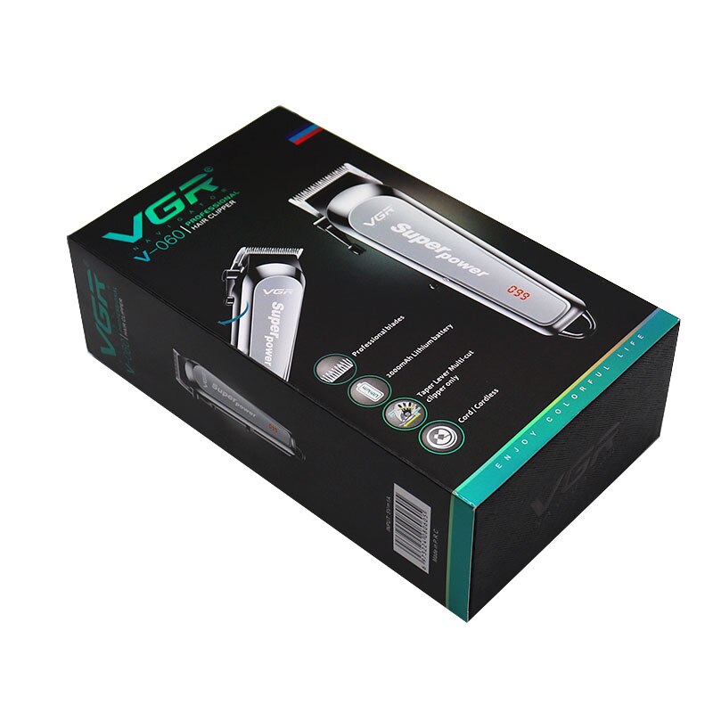 Cord and cordless rechargeable hair trimmer electric hair clipper salon fader hair salon adjustable haircut