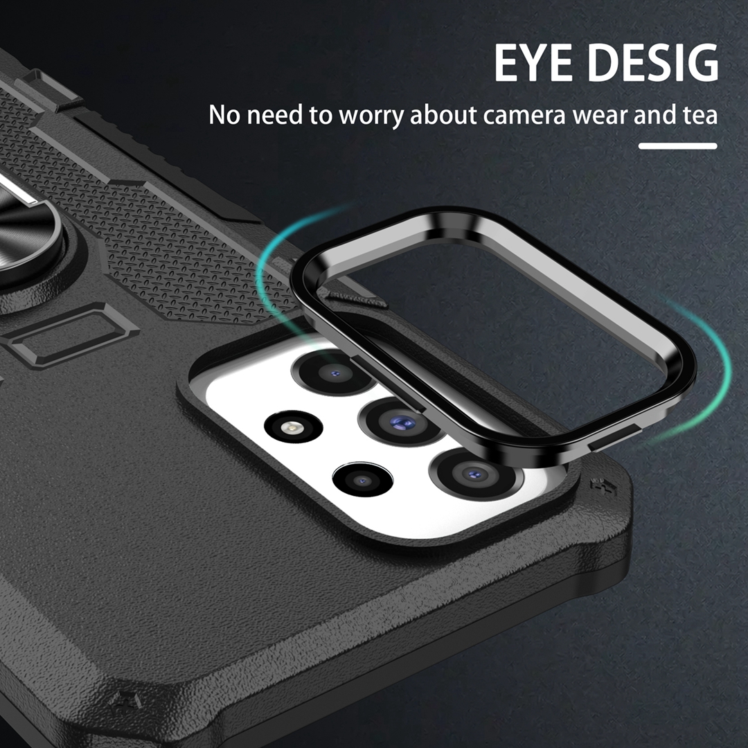 Para Huawei Y9s funda a prueba de golpes armadura soporte para dedo cubierta de anillo de Metal magnético para Huawei Y9S Y9 S fundas de parachoques de silicona