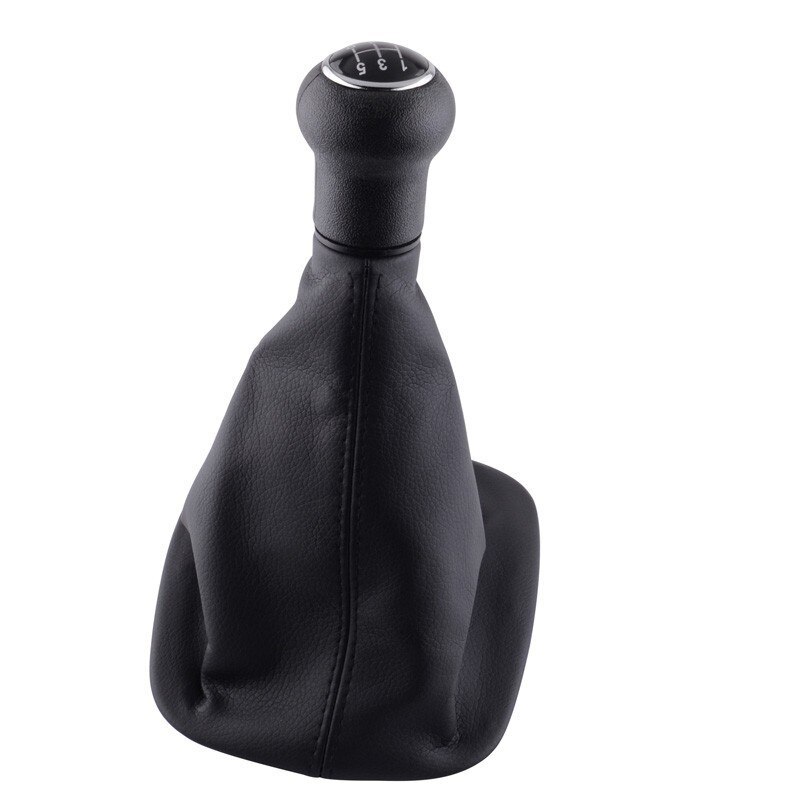 SPEEDWOW-pomo de cambio Manual de 5 velocidades, cubierta de arranque, Collar de palanca de cambios para VW PASSAT B5 B5.5 1996-2005